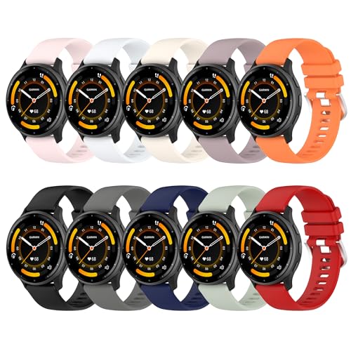 Correa de silicona suave para Garmin Venu 3S 41mm miniatura 2