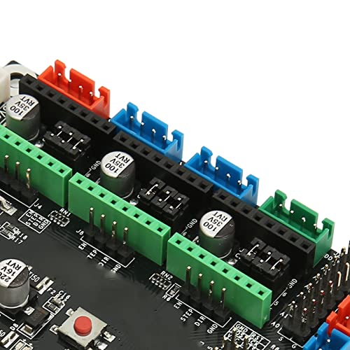 Zunate MKS Motherboard, MKS DLC V2.1 3D Drucker Steuerplatine Controller Schrittantrieb GRBL CNC Offline Controller Graviermaschine Teile für DRV8825 TMC2208 2209 2225