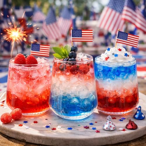 Image of 40 Pack 12oz Ribbed Stemless Disposable Plastic Wine Glasses, Shatterproof