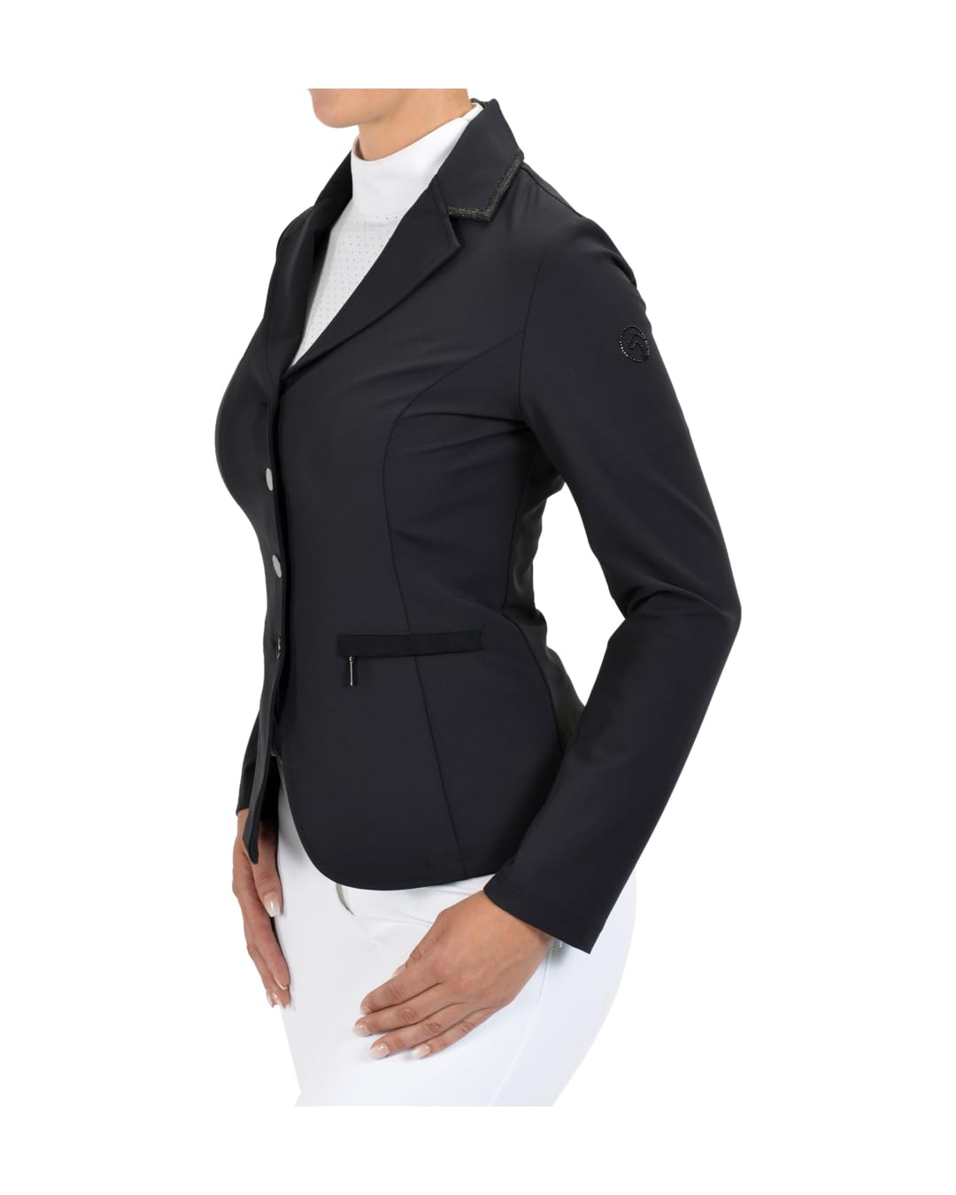 Equiva Damen Turnierjacket Wiesbaden, klassisches Reitsakko mit femininer Passform, komfortabel und funktional, ideal für Turnier und Reitsport