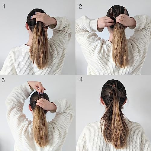 Pinzas Banana para cabello - Clásicas para coleta doble miniatura 6