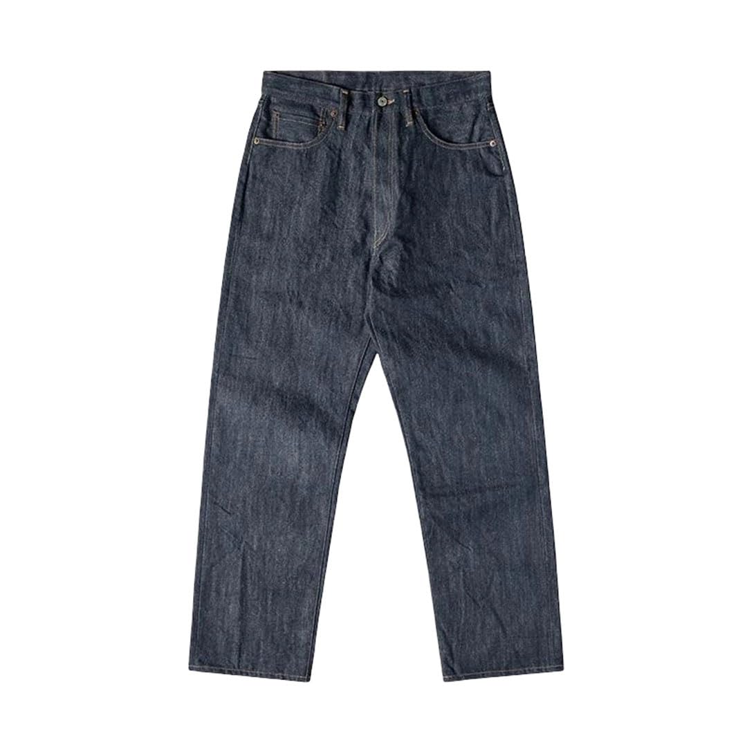 Mens Straight Leg Denim Jeans - Relaxed Fit Casual Pant Comfort