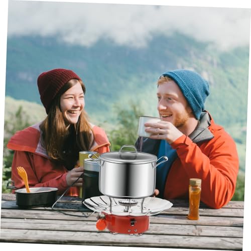Four de camping coupe-vent efficace pour barbecue et cuisson extérieure - 6