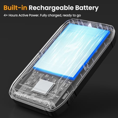 Bild 4 - Endoskopkamera mit Licht,ILIHOME Endoskop mit 8mm IP67 wasserdichte, 4.3" IPS Bildschirm Inspektionskamera, 1080P HD 8 Einstellbaren LEDs Rohrkamera, 16.5FT/5M Halbstarres Kabel