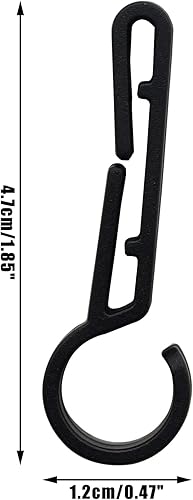 Miniatura 2 de 60 clips para casco, gancho para faro, clips de luz para casco duro, accesorio para faros delanteros