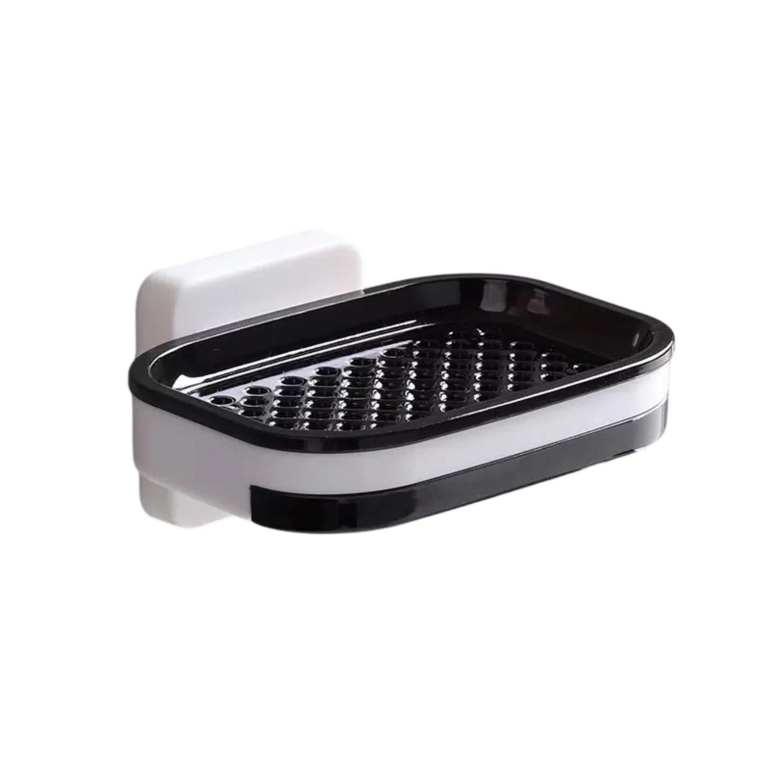 Nucelit Creative Bathroom Soap with Tray Quick Drainage Bathroom Storage Wall Mounted Soap