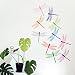 ufengke® 10-Pcs 3D Dragonflies Wall Stickers Fashion Design DIY Colorful Dragonfly Art Decals Crafts Home Decoration, E