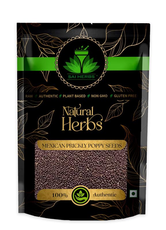 See full amazon price history chart for SAI HERBS Mexican Prickly Poppy Seeds - Argemone Mexicana Seeds - Pure & Natural (500 Grams) SAI HERBS Mexican Prickly Poppy Seeds - Argemone Mexicana Seeds - Pure & Natural (500 Grams) (B0C5FJFWD1) Amazon Price History, Amazon Price Tracker