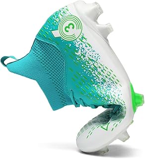 [M O D G O N E] サッカー トレーニングシューズ メンズ レディース サッカーシューズ サッカースパイク ジュニア トレーニングシューズ スパイク サッカー ファッション ハイカット サッカーシューズ プロサッカーシューズ20.5...