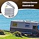 Beiyan 5M Zusammenklappbares Abwasserschlauch Wohnwagen mit Verstellbarem Adapter, Ablaufschlauch Waschmaschine für Wohnmobil, Anhänger und Wohnmobil Anhänger, auslaufsicher, platzsparendes Design