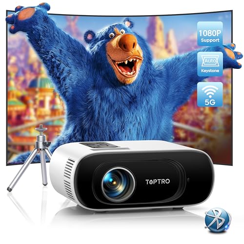 Mini Projector Full HD 1080P Support, Portable Projector