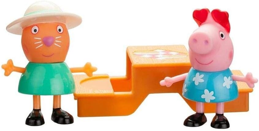 Peppa Pig and Candy Cat Picnic Time Playset
