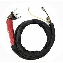 P80 Plasma Cutter Torch Gun 7M/23ft Completed Pilot Arc P80 Straight Head Gun Fit CUT55/55P CUT65/65P CT418P Plasma Cutting Machine Fit Precise Metal Cuts 7M 23ft