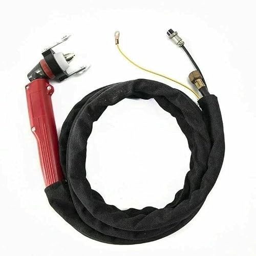 P80 Plasma Cutter Torch Gun 7M/23ft Completed Pilot Arc P80 Straight Head Gun Fit CUT55/55P CUT65/65P CT418P Plasma Cutting Machine Fit Precise Metal Cuts (7M 23ft)