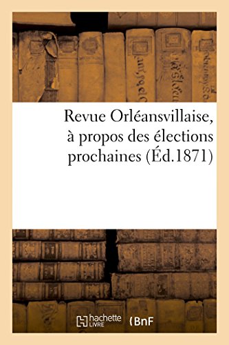 Revue Orléansvillaise (Generalites) (French Edition)