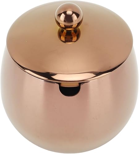 Azucarero de acero inoxidable, tarro de especias con tapa, plato grande para suagr, contenedor de azúcar pulido, soporte multifuncional para cocina,