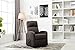 Divano Roma Furniture REC16 REC16-1S-GR Lift Chair, Grey
