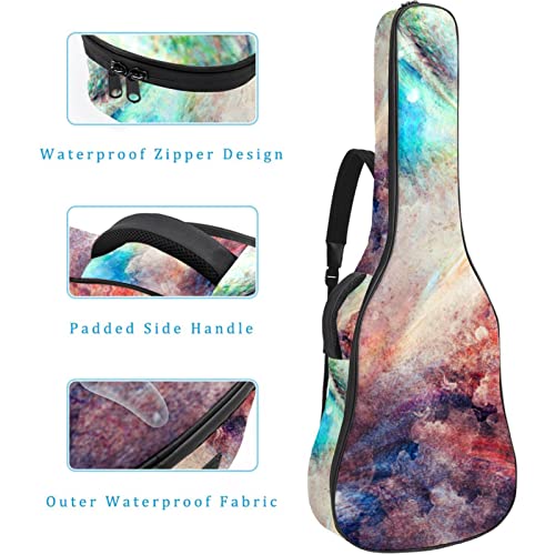 Étui de protection rembourré pour guitare classique acoustique Motif requin pirate, Multicolore 08, 42.9×16.9×4.7 in… - Les Beatles, Paul McCartney, John Lennon, RIngo Starr, George Harrison Étui de protection rembourré pour guitare classique acoustique Motif requin pirate, Multicolore 08, 42.9x16.9x4.7 in… – Image 5