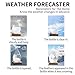 Storm Glass Weather Predictor|Fitzroy HMS Beagle Crystal Predicting Bottle|Barometers forThe Home|st71 Droplet Barometer|Home and Office Fashion Decorations|Birthday an Christmas Friendship Gifts