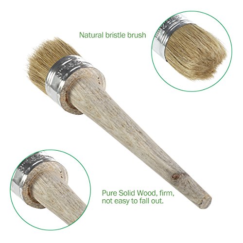 Krijt waxkwast voor schilderen of meubelwas Home Decor - Afbeelding 4