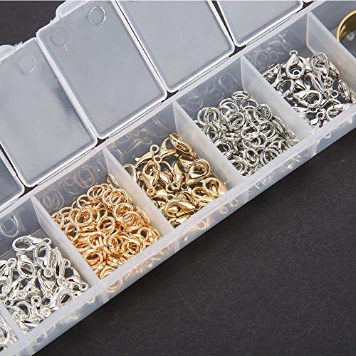 Mother\'s Day Gift Jewelry Findings, Alloy Jump Lobster Clasp for Jewelries for Friends for DIY Necklace for Bracelet - Thumbnail 7