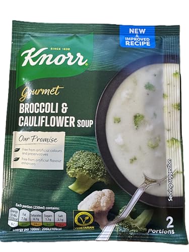 Knorr Gourmet Broccoli & Cauliflower Soup Mix, 51g (1.79oz), Pack