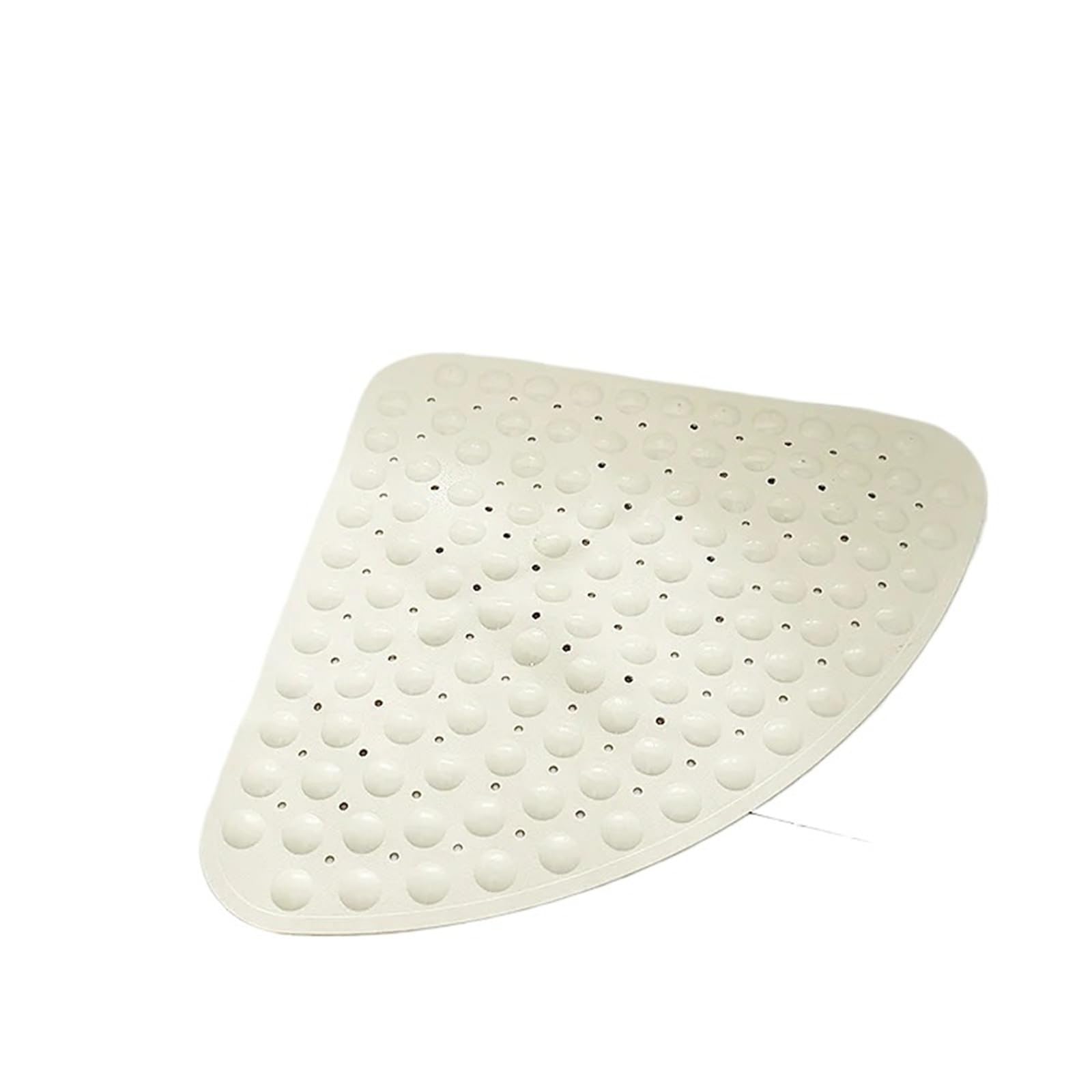 Alfombra BañEra Antideslizante Tapete de PVC en Forma Abanico con ventosas | For uso doméstico en el baño del baño del hotel(Beige,70cm x 70cm)