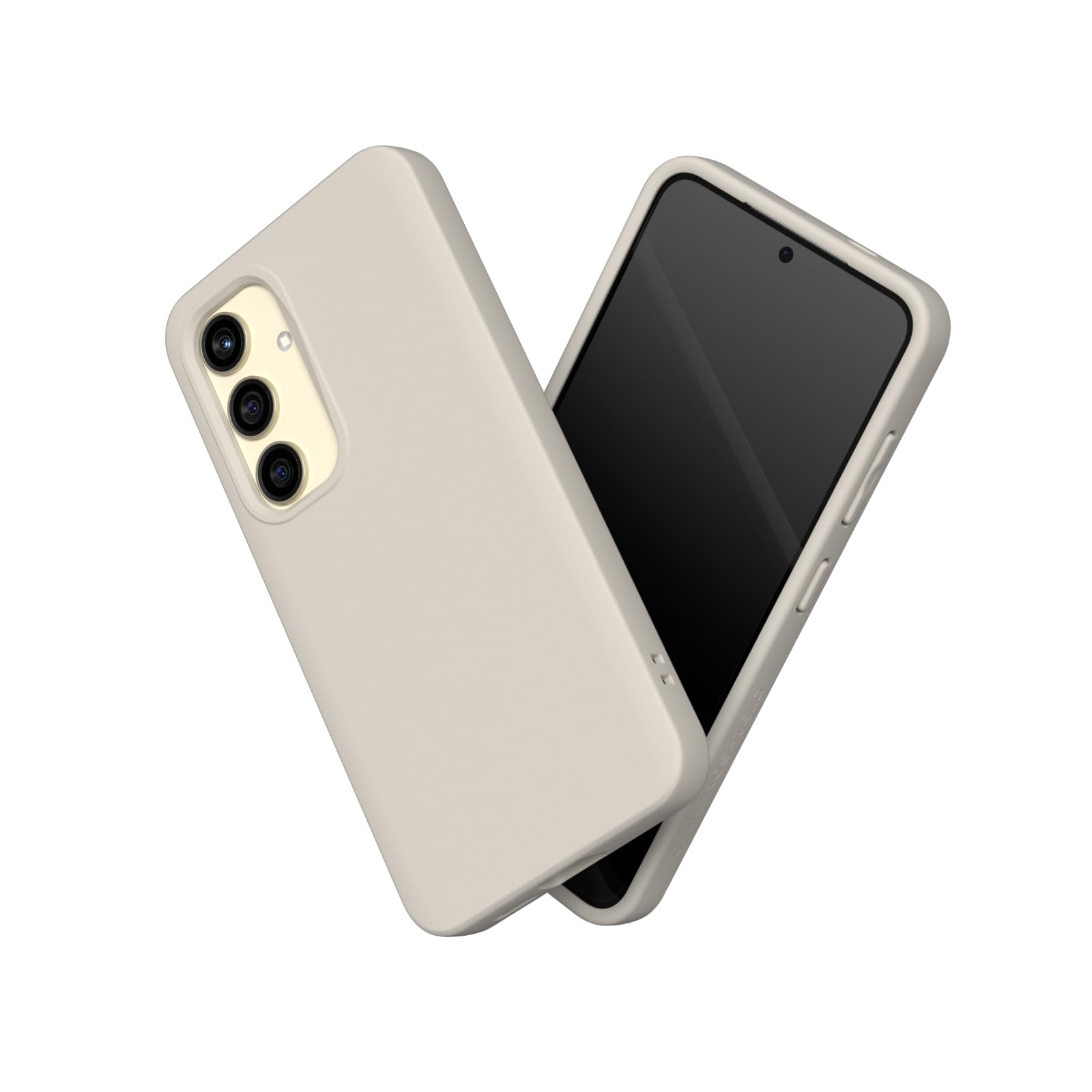 Coque Galaxy S25 Plus RhinoShield SolidSuit fine et antichoc - Beige