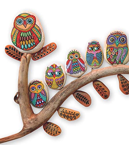 Image of The Art of Stone Painting: 30 Designs to Spark Your Creativity (Dover Crafts: Painting)