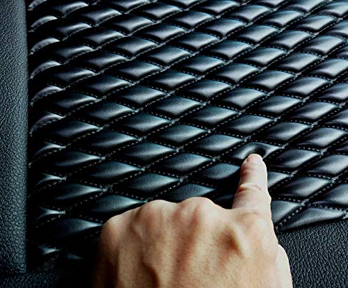 Thomakoo Car Seat Covers Protector Universal Easy Clean Pu Leather Non-Slide Water Proof Front Auto Seats Cushion Fits For Most Cars(Black) #TOP3