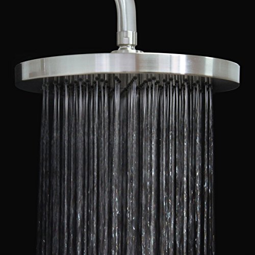 Modona 10” Rain Shower Head – Satin Nickel - 5 Year Warrantee #TOP2