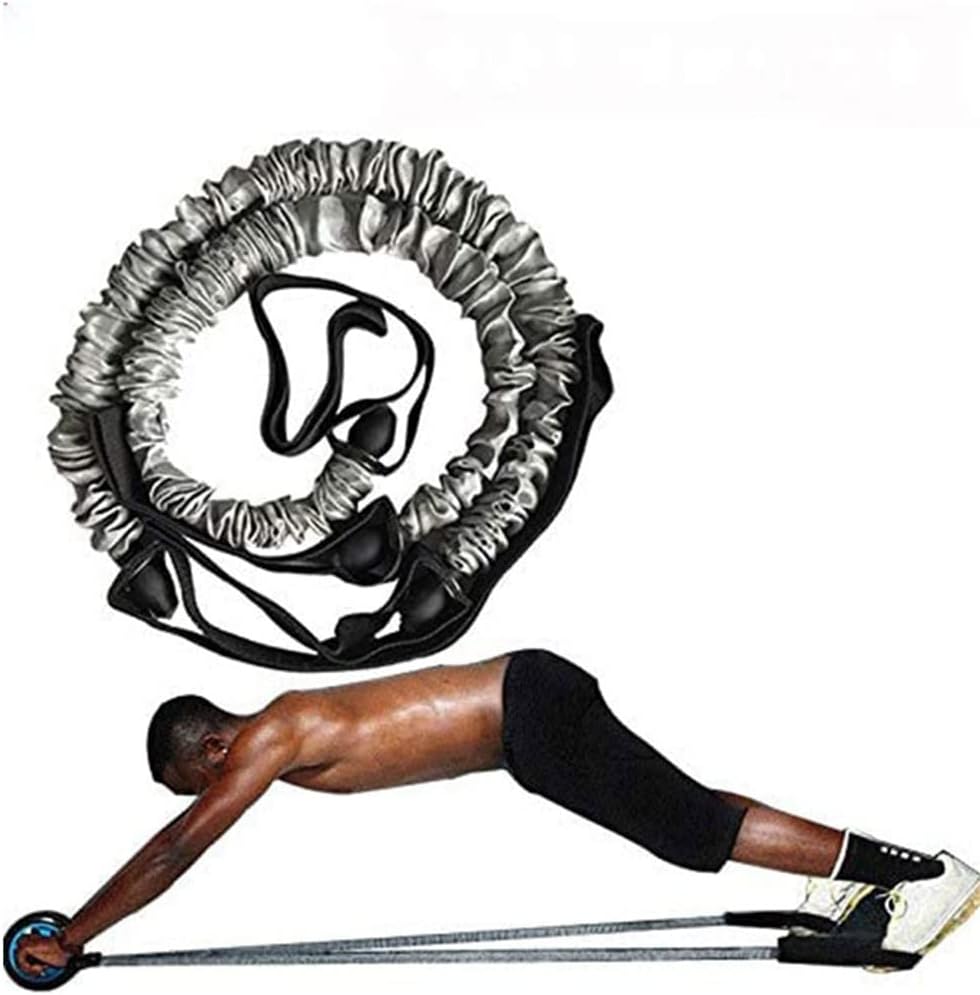 Latex Resistance Bands Elastic Fitness Exercise Yoga Tubes Pull Rope Home Gym Equipment for Wheel