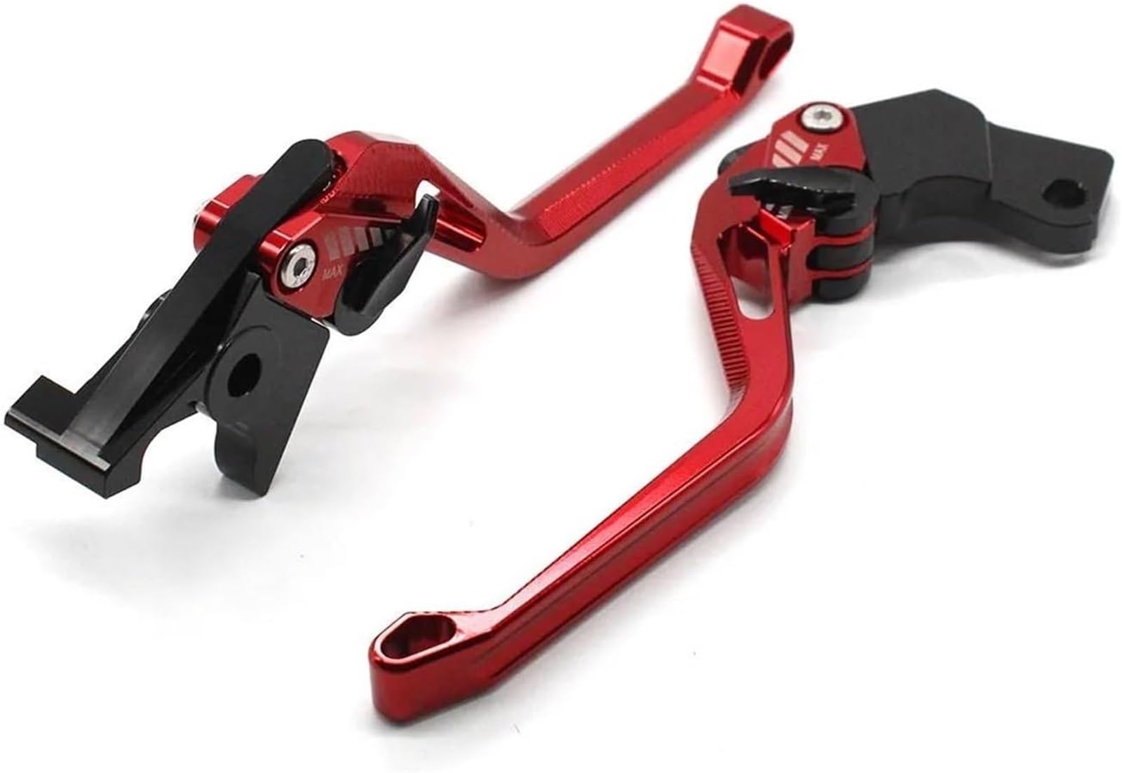 WXSSH Motorcycle Clutch Brake Lever Motorcycle Brake Clutch Lever for Magna 750 NC700 NSR250 NV400 for Shadow 1100(168mm red)