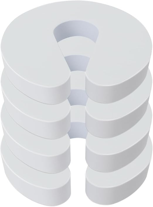 Door Pinch Guard & Stopper - 4pc Soft Foam Door Guards for Safety & Protection