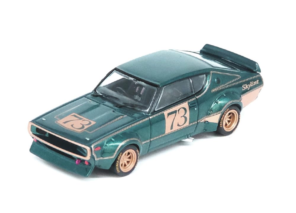 Nissan Skyline 2000 GT-R ミニカー 1/64 スケール INNO64 1:64 Nissan Skyline 2000 GT-R KPGC10 (Orange