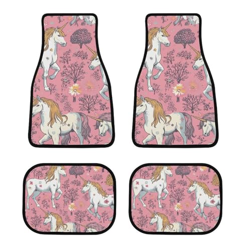 Tapis de voiture universels licorne pour garder votre auto propre en famille