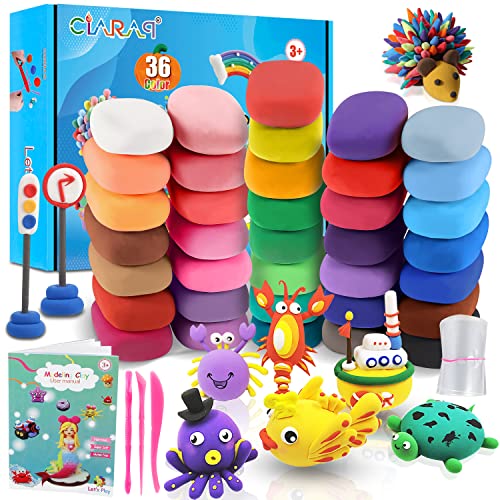 What are some different types of modeling clay and their uses?