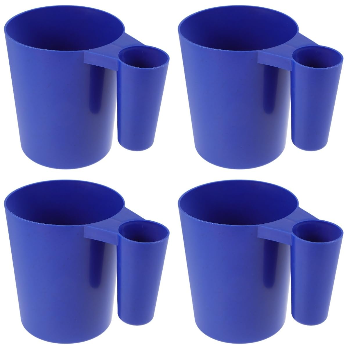 POPETPOP 4piezas Scoop De Limpieza para Piscina De Plástico Mango Herramienta para Eliminar Residuos y Productos Químicos Utensilio De Limpieza para Mantener Su Piscina Condiciones