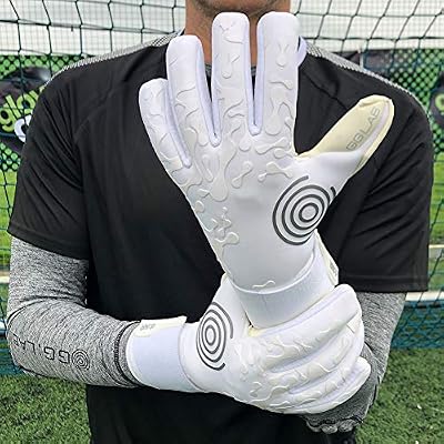 GloveGlu I:NTRON Finger Protection Goalkeeper Gloves Size 11 White