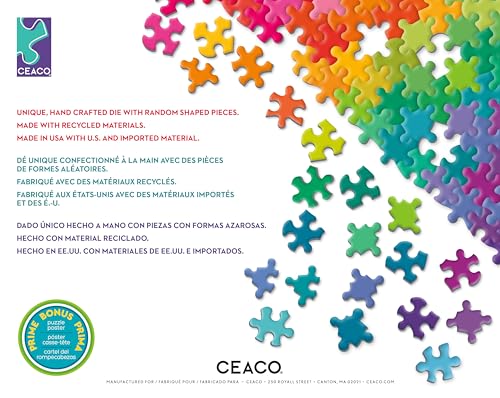Ceaco - Puzzle Rare Book Dealer de 1000 Piezas Grandes para Adultos | Hecho en USA, Cartón Reciclado, Tamaño Terminado 26.6 x 19 in, Incluye Póster, Regalo, Enmarcable miniatura 7