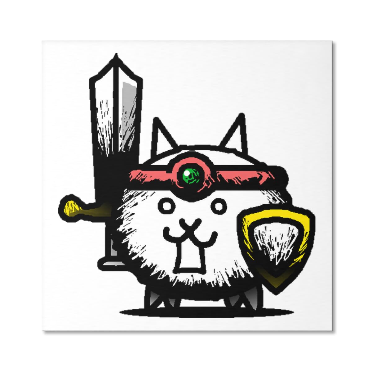 Amazon.co.jp: アートパネル にゃんこ大戦争 装飾画 壁掛け アート