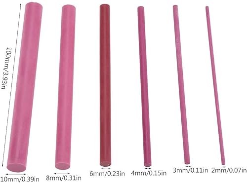 Miniatura 3 de Piedra de afilar de rubí profesional, 6 unids 30000 # Grit pulido aceite piedra afilador piedra afilador herramienta conjunto