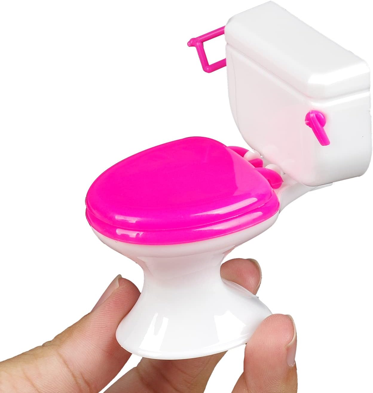 Amazon.com: 3pcs Miniature Toilet Cake Toppers Decor, Mini Toilet Toy Funny Toilet Gift, Doll ...
