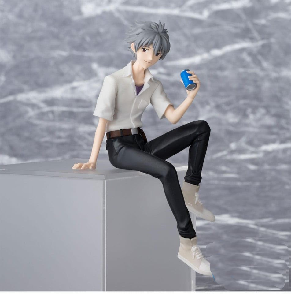 Sega Blue Kaworu Nagisa - Evangelion Pm Perching Figure