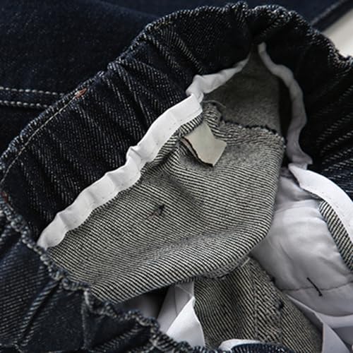 Girl Wide Leg Jeans Baggy Embroidery Letter Graphic Trousers High Elastic Waist Denim Pants Cute Y2K Trendy Tween Streetwear4