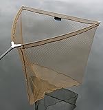 102cm Karpfenkescherkopf DD-Tackle 102cm Karpfenkescher +Tasche Kescher Unterfangkescher Metall Block Kescherkopf