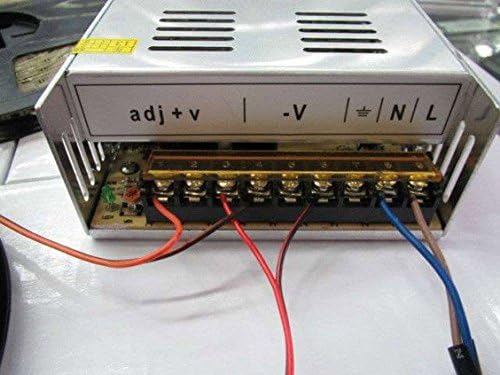 SUPERNIGHT 12V 30A Switching Power Supply, 110-240 Volt AC to DC 360W Universal Regulated Switching Transformer Adapter Driver for 3D Printer, CCTV, Radio, LED Strip Lights,Computer Project