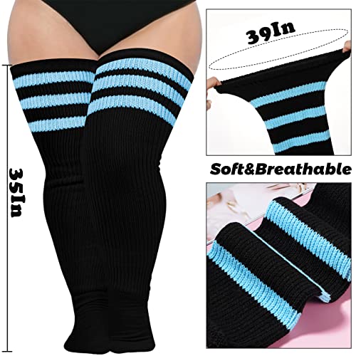 Image of Abodhu Plus Size Thigh High Socks for Thick Thighs Women- Extra Long Widened Extra Long Thick Knit