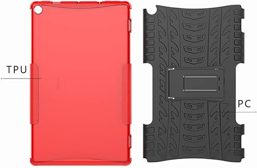 Miniatura 7 de Funda para Kindle Fire HD 10 2019 2017, funda resistente con función atril para tableta Tienda Fire HD 10 de 9 7 generación (azul)