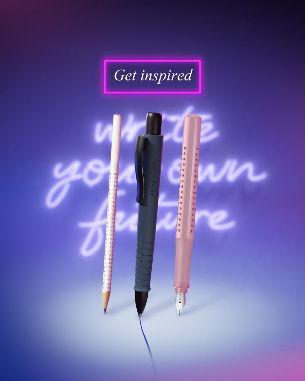 Faber-Castell Grip 2011 Fountain Pen Set
